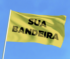 Bandeira com tubete - 140x95