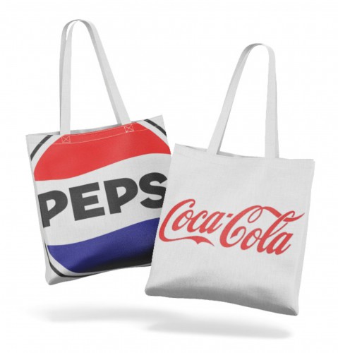 Sacola Ecológica em algodão Crú